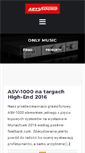 Mobile Screenshot of abyssound.com.pl